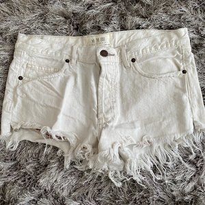 Free People white washed shorts